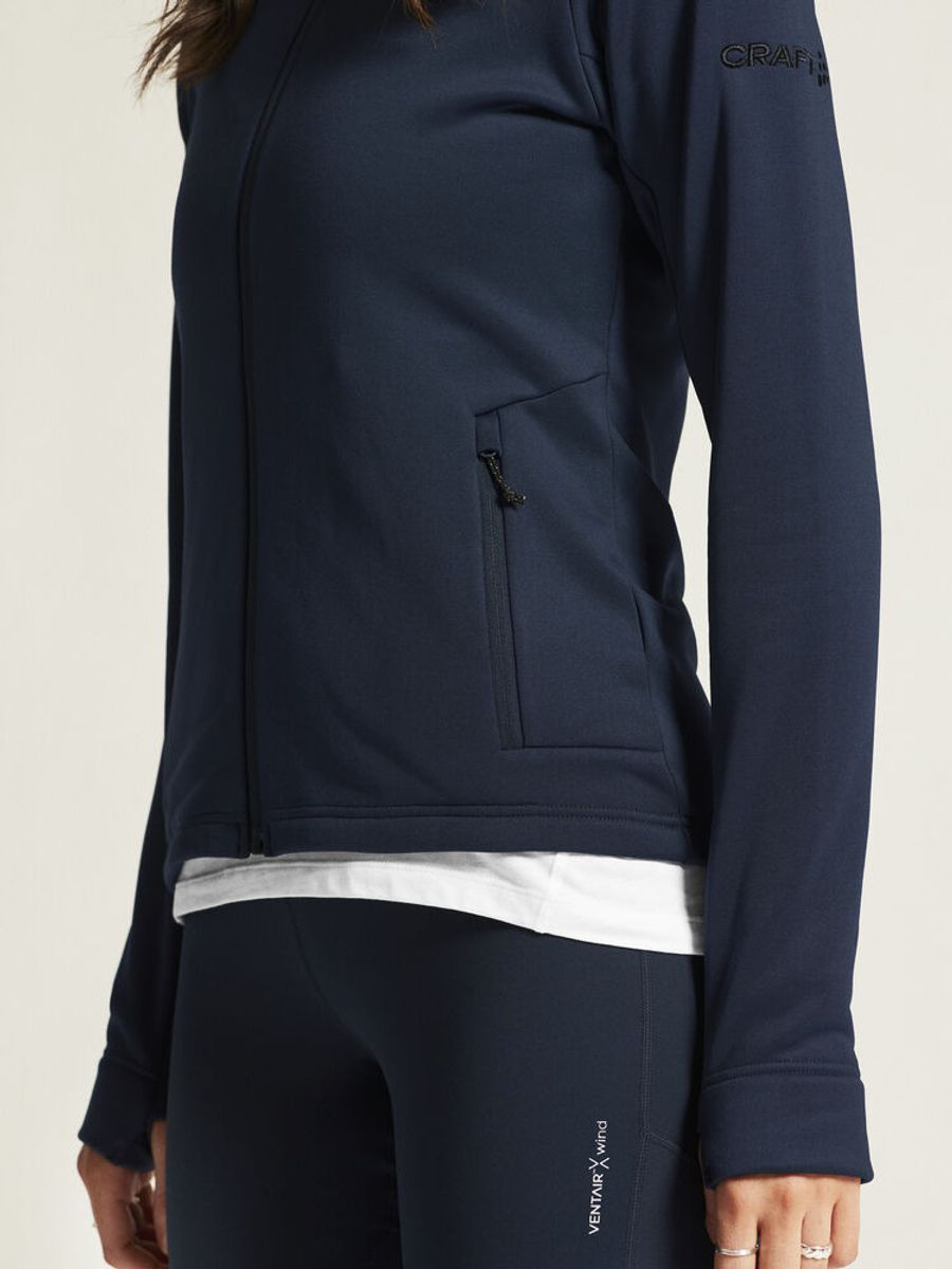 Adv Explore Power Fleece Hood Jkt W