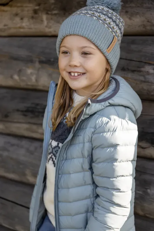 Blåhø dunjakke Jr