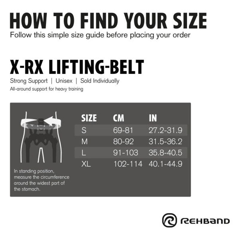 X-RX Lifting Belt