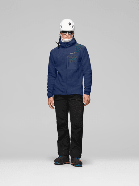 Hovedbilde trollveggen warm3 Zip Hood M's