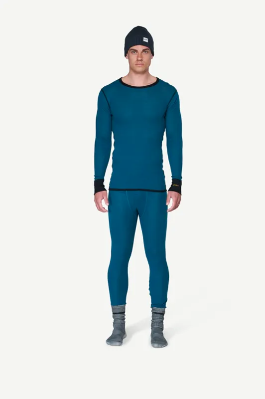 WOOL MESH 190 ZIP NECK MAN