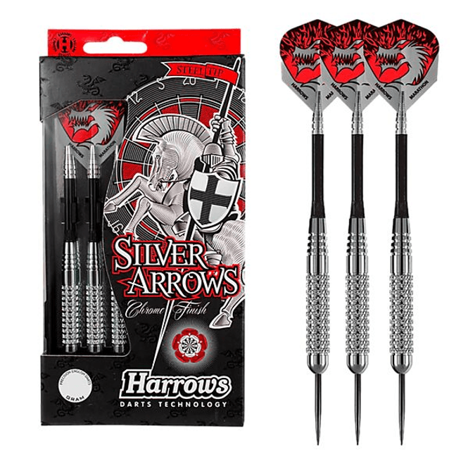 Hovedbilde Dart Arrows Steeltip Silver Arrow