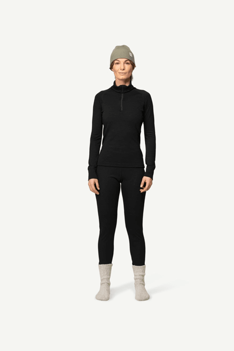 DUO ACTIVE MERINO 205 Z.NECK WMN