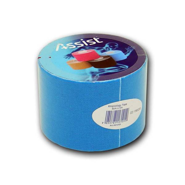 Hovedbilde ASSIST KINESIOLOGY TAPE BLÅ